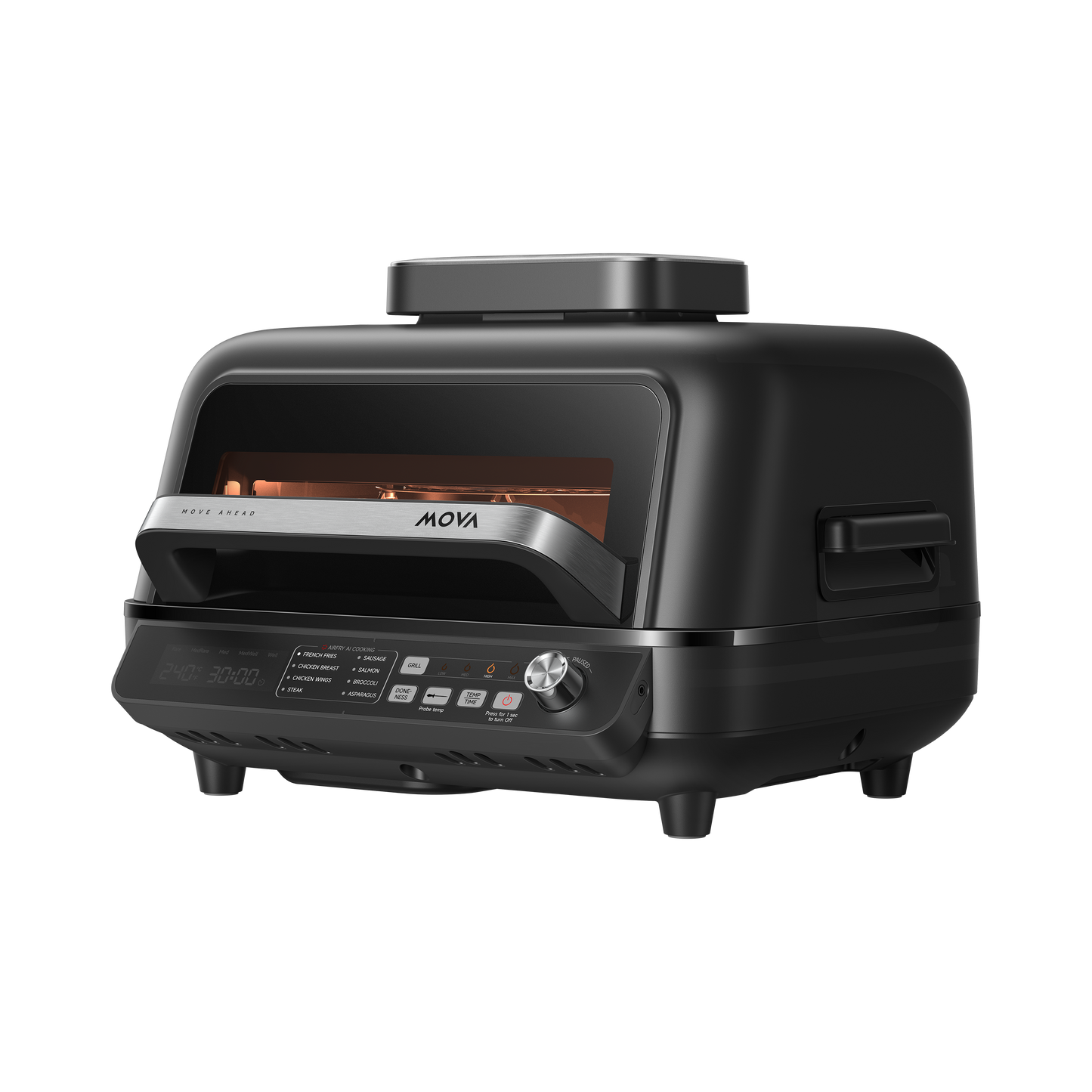 MOVA VersaMaster IG20 Pro  Naudoti patalpose skirtas grilis ir gruzdintuvė