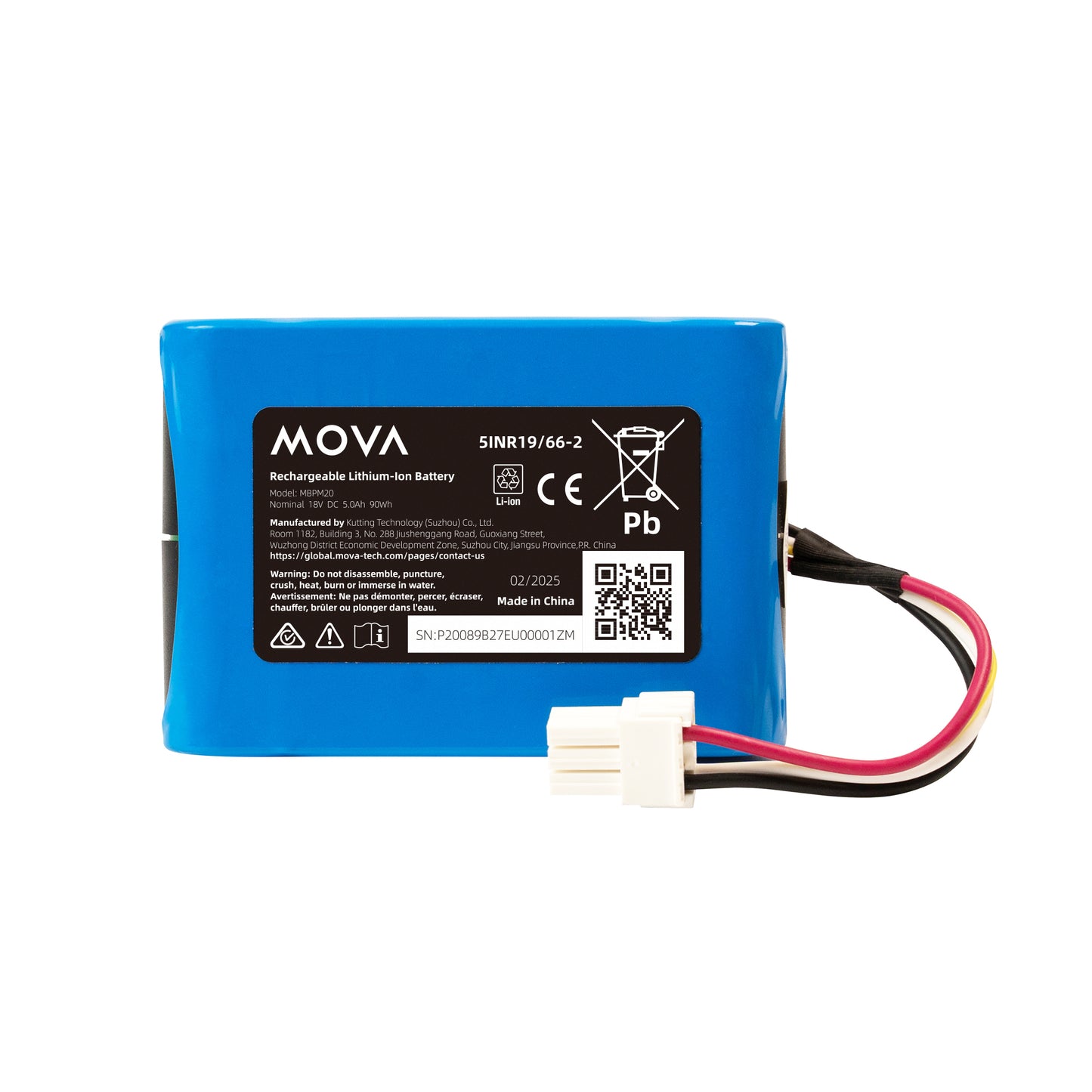 Mova600/Mova1000 5Ah baterija