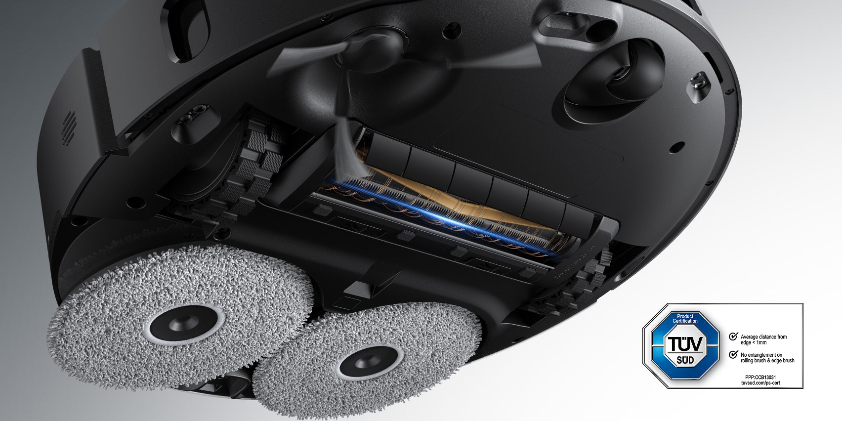 Trigubi apsaugos nuo susivėlimo mechanizmai
Jokių problemų dėl plaukų