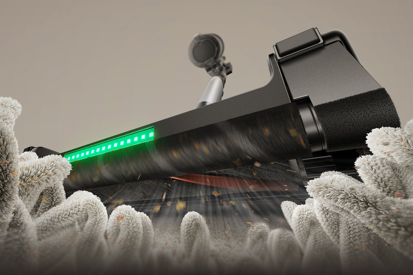 Didelė 225 AW* siurbimo galia - 