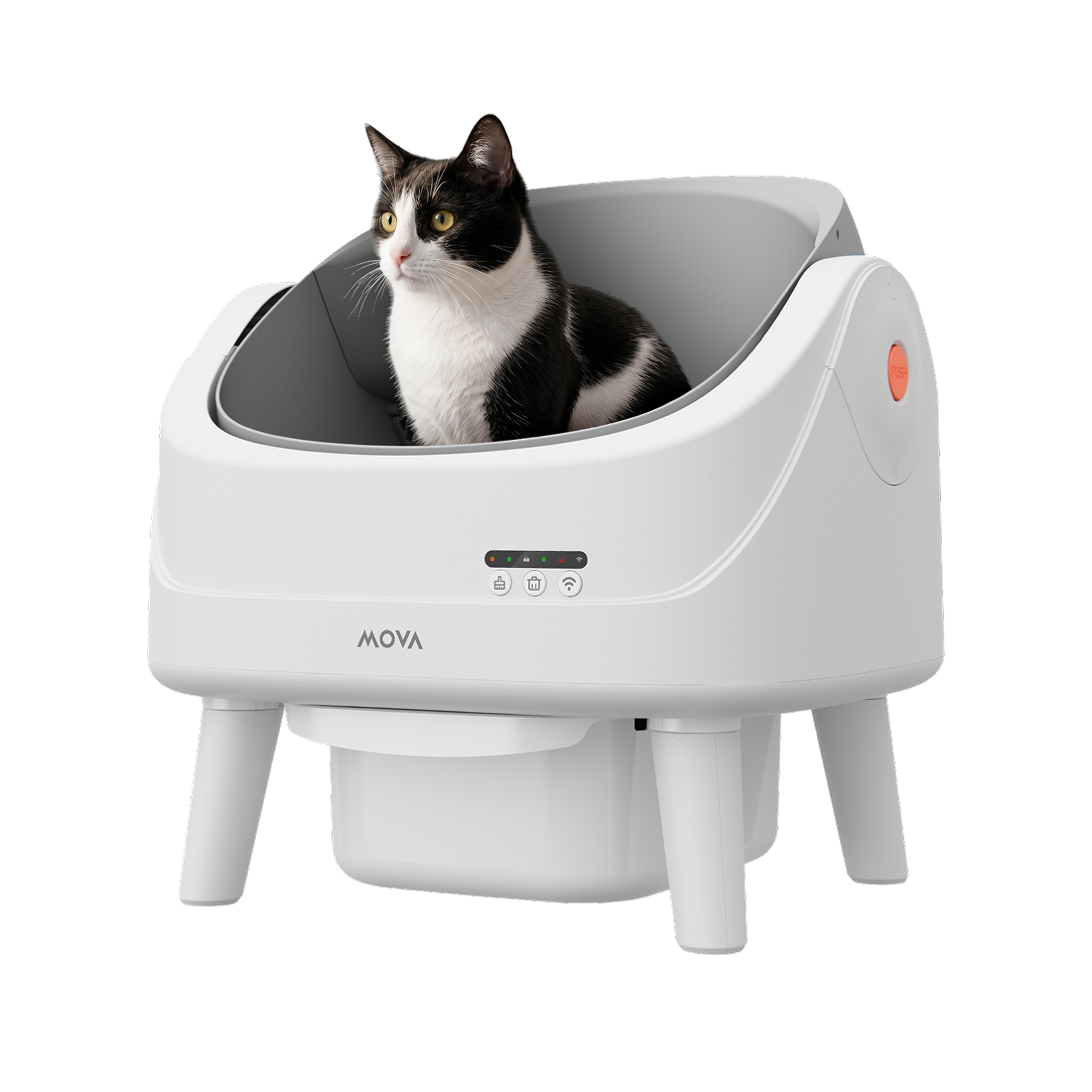 MOVA katės tualetas MeowgicPod LB10 Air