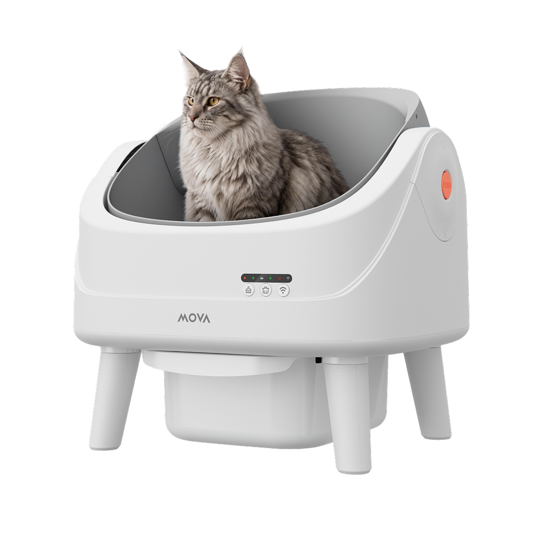 MOVA katės tualetas MeowgicPod LB10 Air