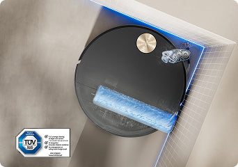 MaxiReach™ šluostė: Plačiai išsiskleidžia, pasislenka į šon