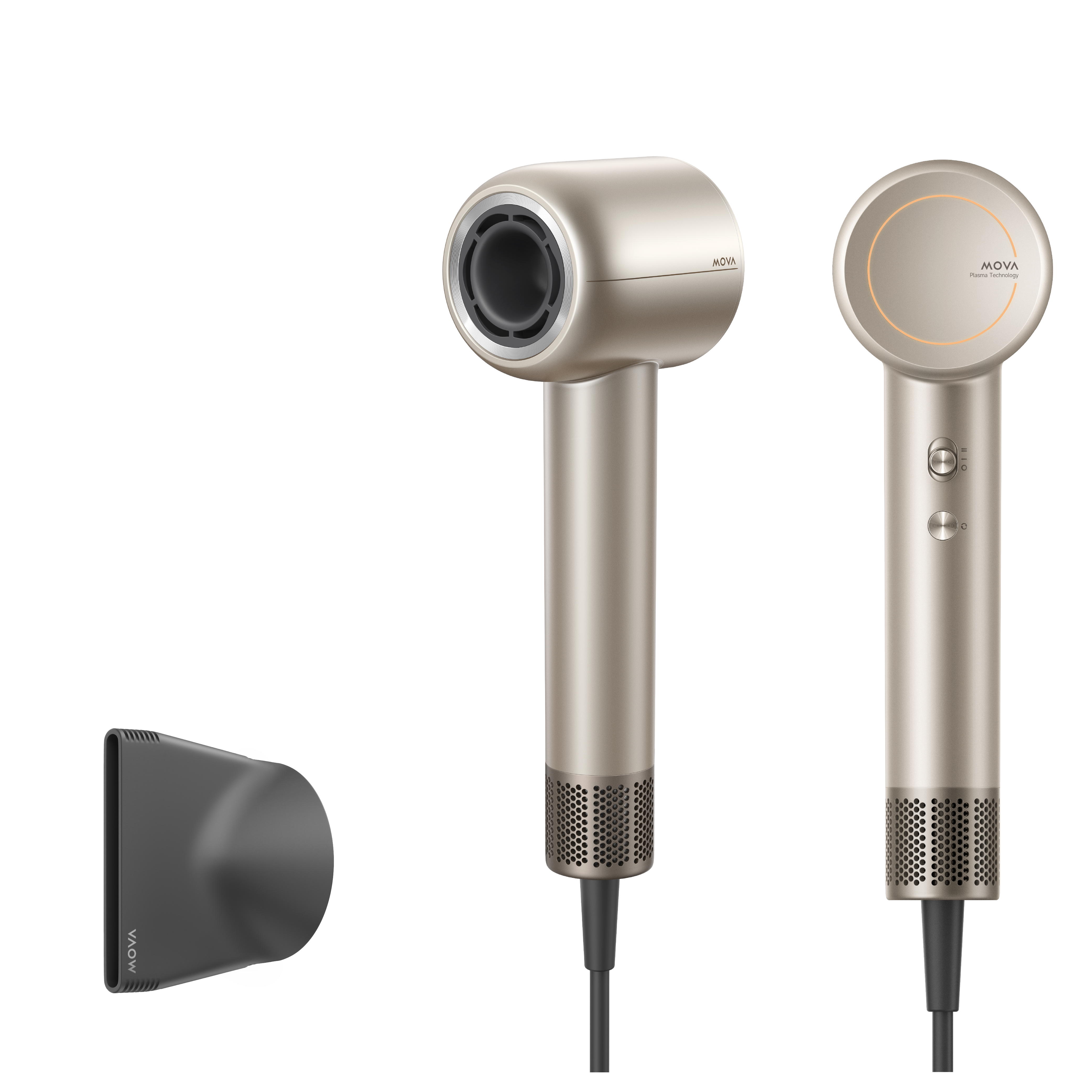 MOVA Shine 10 - Plaukų džiovintuvas(Auksinė)