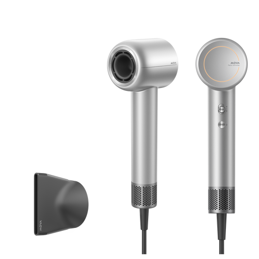 MOVA Shine 10 - Plaukų džiovintuvas(Sidabrinė)