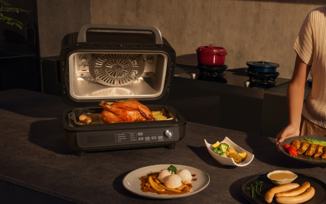 MOVA VersaMaster IG20 Pro  Naudoti patalpose skirtas grilis ir gruzdintuvė